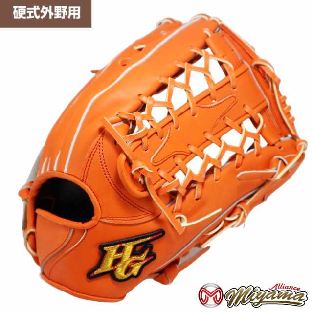 ハイゴールド HI-GOLD 外野手用 硬式野球 外野 グローブ 右投げ 246-