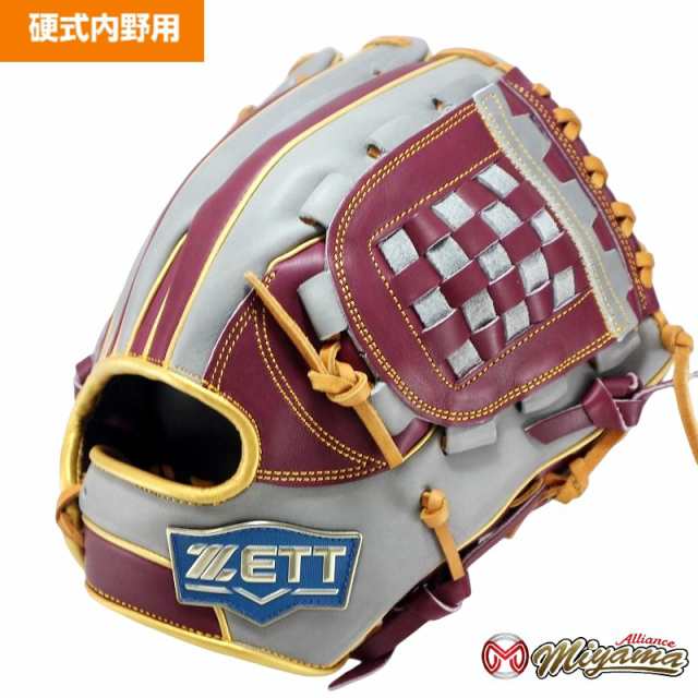 ゼット ZETT 681 内野手用 硬式グローブ 内野用 硬式グローブ グラブ 右投げ 海外