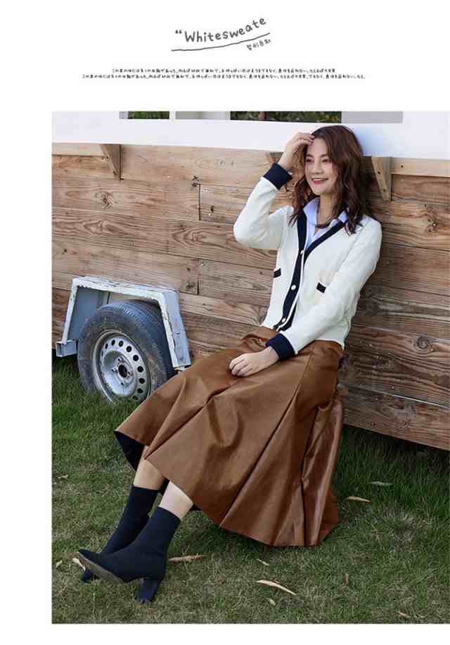 リエス新品⭐️定価19,❗️ Liesseコーラル膝丈ミモレスエード