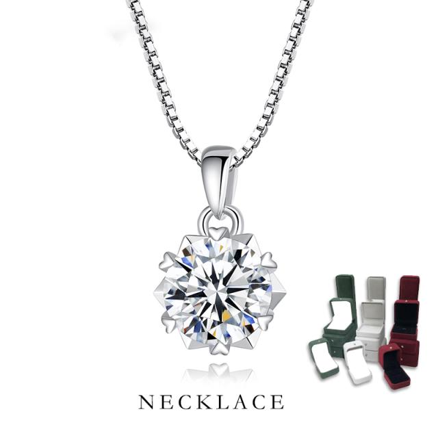 ネックレス レディース ホワイトデー プレゼント 女性 彼女 嫁 ネックレス レディース 大粒 一粒 記念日 誕生日 母の日　の通販は