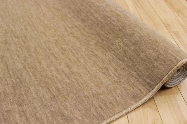 日本製 防音カーペット 10畳 絨毯 じゅうたん 抗菌 無地 厚手 江戸間 十畳 352×440cm OSM 【ＢＯ−５０／１０帖】 天然キトサン入り_3
