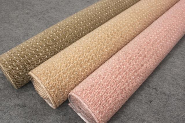 カーペット おしゃれ 10畳 絨毯 防ダニ 抗菌 ピンク ベージュ ブラウン シンプル 江戸間 十畳 352×440cm OSM 【スイッチ１０帖】 絨毯 長方形 サイズ_6