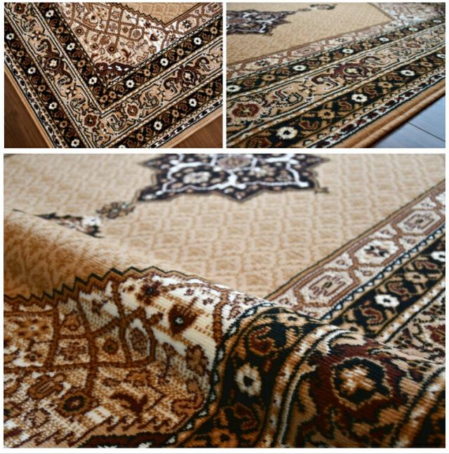 カーペット ラグ ベルギー 絨毯 じゅうたん 約 4畳 200x290cm おしゃれ アンティーク デザインラグ 【イーペル2810／２００×２９０】_4