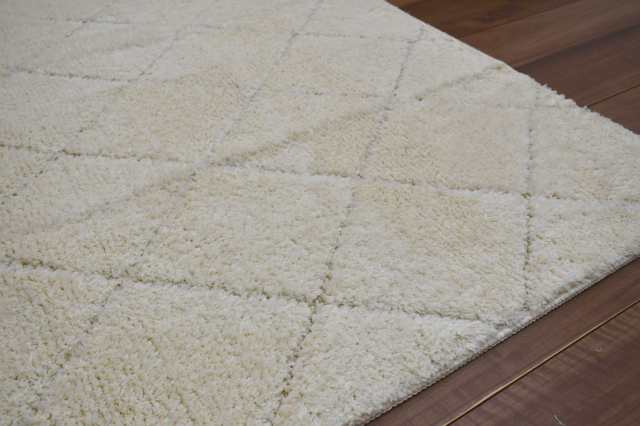 ふわふわ ラグマット 130x190cm 絨毯 約 1.5畳 厚手 床暖対応 ホット