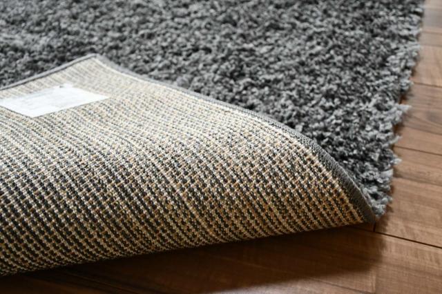シャギー ラグマット 無地 約 1.5畳 ラグ 140×200cm シンプル 北欧