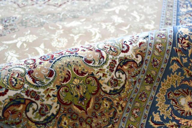絨毯 ラグ カーペット 3畳 200×250cm おしゃれ 高級 140万ノット 厚手 防炎 クラシック アンティーク 柄 ウィルトン オリジナル デザインラグ 当社在庫 【ヴィアナ 200×250】_9