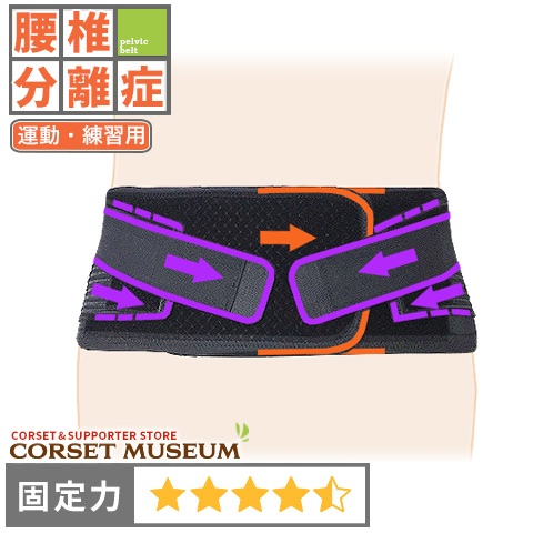 腰椎分離症 運動・練習用｜ マックスベルトS3