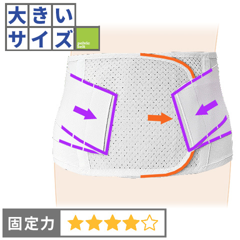大きなサイズ　固定用｜デラックス・メッシュ(4L)