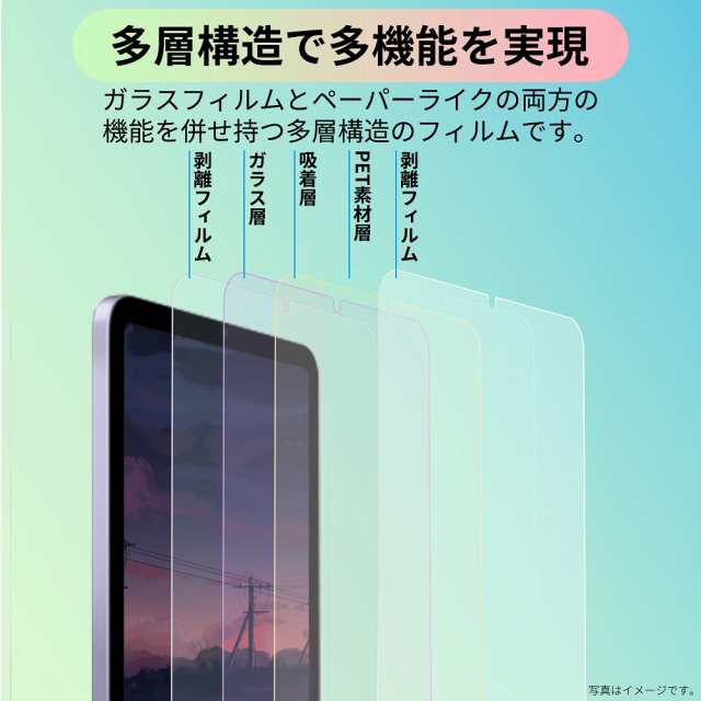 ペーパーライクフィルム iPad ガラスフィルム iPad mini 6 iPad 10.2 第9世代/第8世代/第7世代 iPad Pro 11 iPad  Air5 Air4 iPad Pro 12.の通販はau PAY マーケット - ライフイノテック