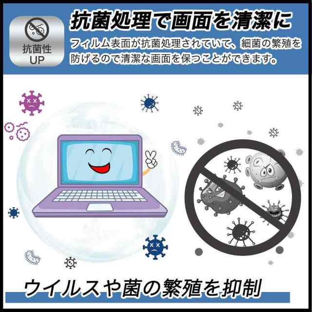 富士通 LIFEBOOK U9313/MX 13.3インチ 16:10 向けの 保護フィルム