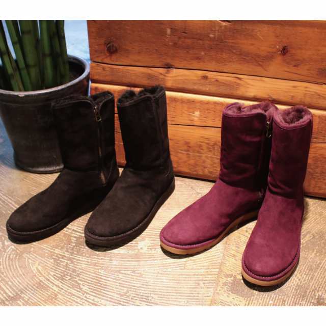 アグ UGG レディース 靴 ムートンブーツ ミドル丈 シューズ 本革