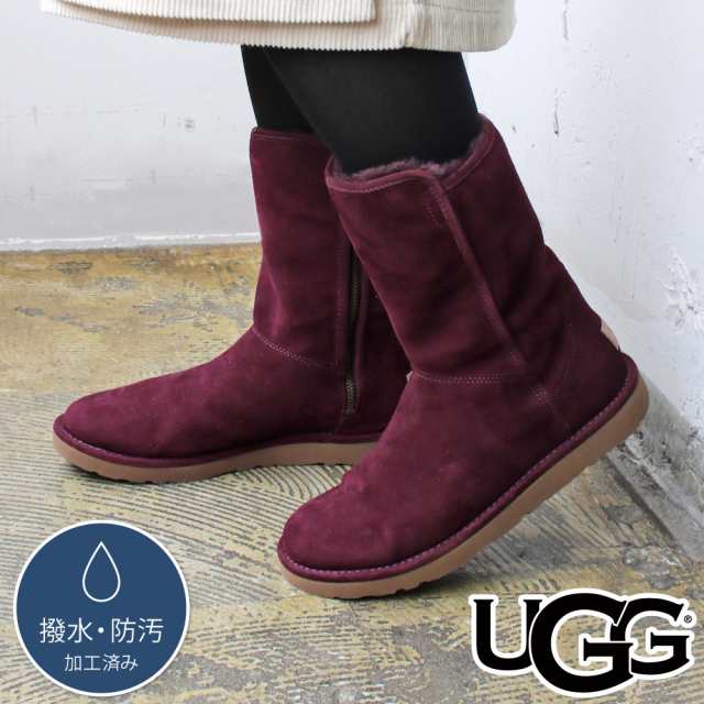 アグ UGG レディース 靴 ムートンブーツ ミドル丈 シューズ 本革