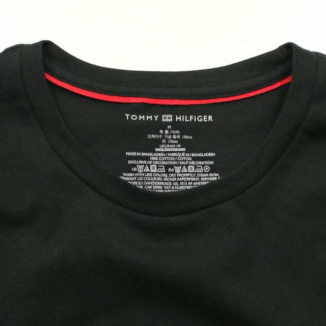 トミー ヒルフィガー メンズ 長袖 Tシャツ ロンT トップス クルー