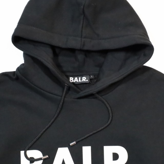 ボーラー メンズ ブランド ロゴ フード パーカー BALR. Brand Straight