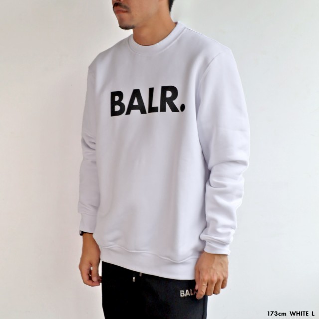 balr.ボーラーロゴデザイントレーナースウェット灰色Mサイズ