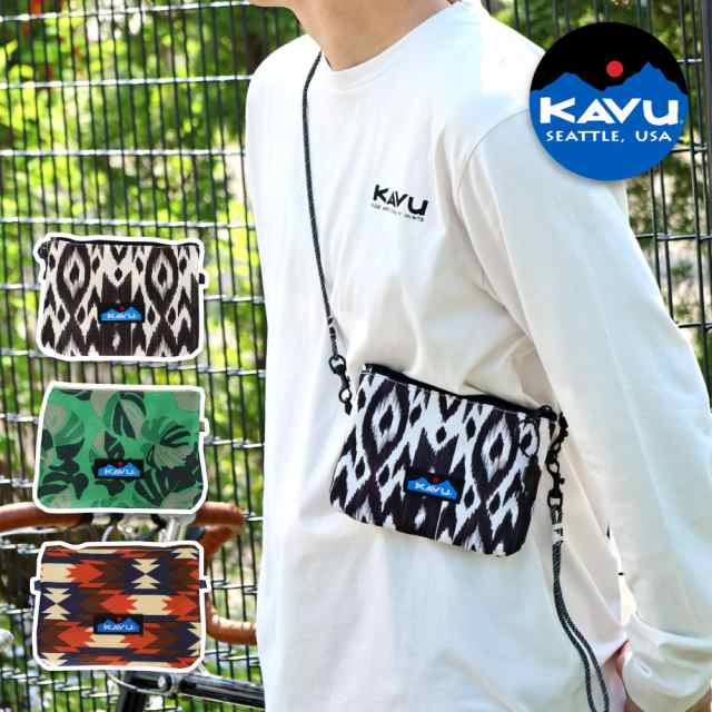 カブー KAVU ポーチ RENROSE レンローズ ショルダーバッグ サコッシュ