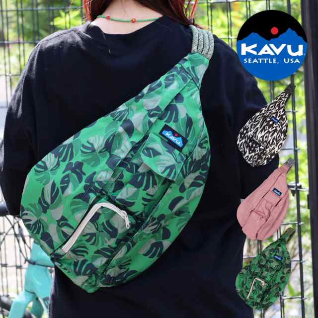 カブー KAVU クロスボディバッグ ROPE SLING ロープスリング