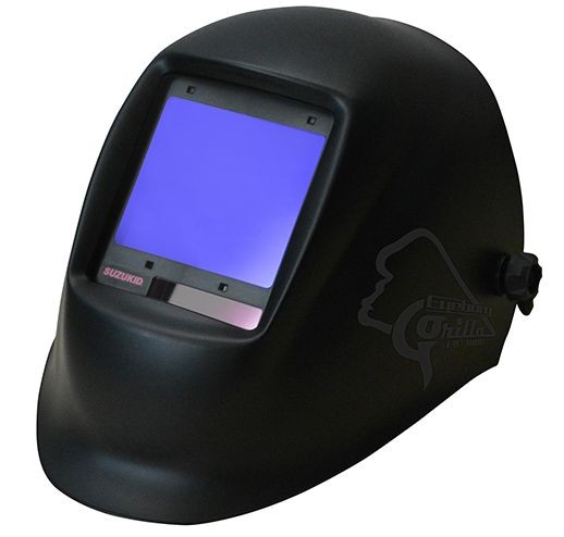 スズキット 液晶式自動遮光面 アイボーグ GORILLA EB-300G クラス最大級の視界 SUZUKID_1