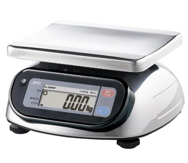 A&D (エー・アンド・デイ) 防塵・防水デジタルはかり SL-20KWP ひょう量 20kg 検定なし_1