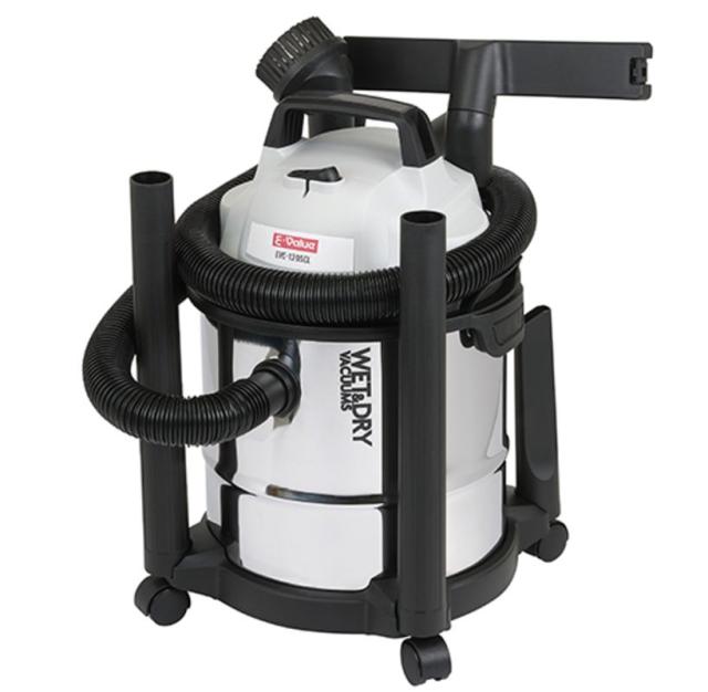乾湿両用掃除機 E-Value EVC-120SCL 12L ブロワー機能付き 乾い
