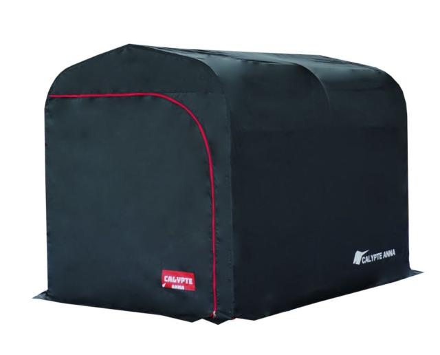 パイプ倉庫 カリプトガレージ M 南栄工業 幅:約1550mm/高さ:約1650m/奥行:約2200mm サイクルハウス バイクガレージ 雨よけ ガレージ 収納庫 キャンプ用品収納_1