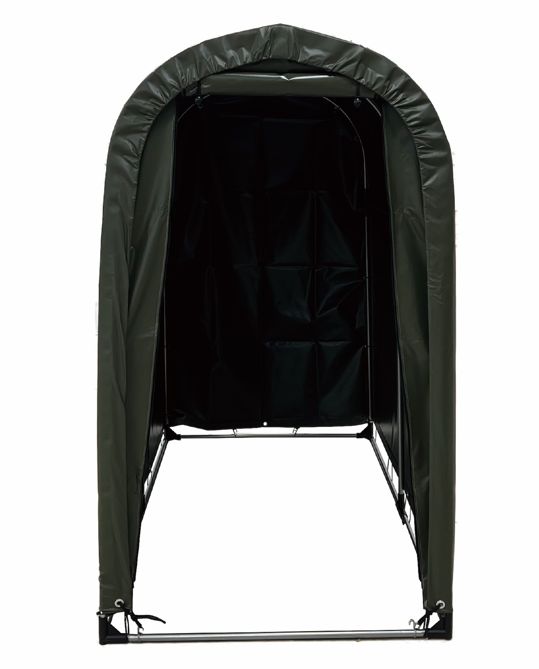 南栄工業 サイクルハウス2台用 ARMY 約0.5坪 間口 0.94m 奥行 1.8m 自転車置場 物置 倉庫_4