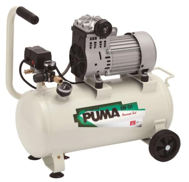 SK11 エアコンプレッサ SW-131 SW-L25MPF-01タンク容量:25L 最高使用圧力:1.0MPa AC100V_1