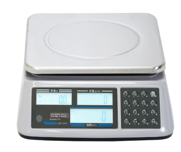 大和製衡(ヤマト) デジタル計数はかり LBS-100C-6 検定なし ひょう量:6.0kg 目量:0.2g_2