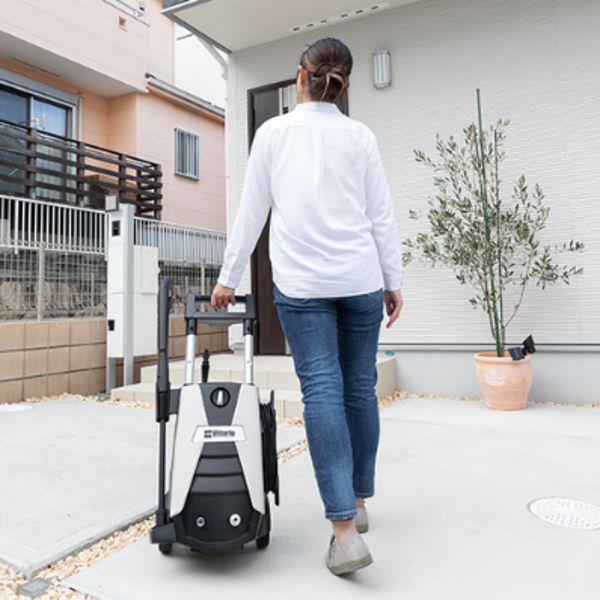 [特売] ZAOH 高圧洗浄機 ヴィットリオ Z4-755-20RNR 10m高圧ゴムホース+10m延長高圧ゴムホース標準付属 ホースリール付き
