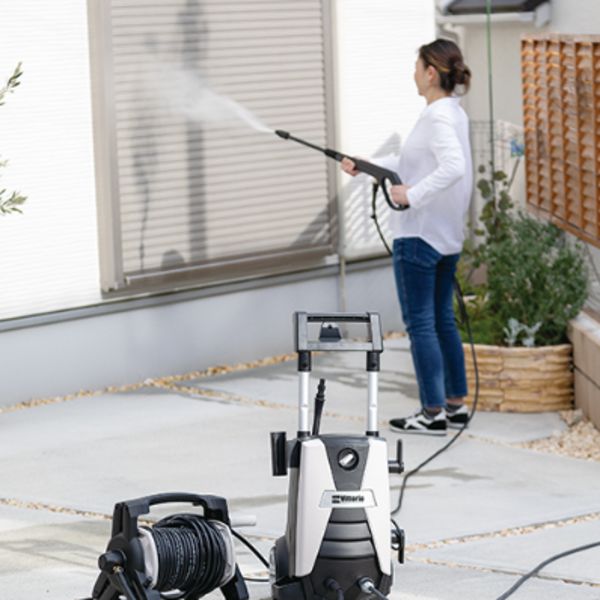 [特売] ZAOH 高圧洗浄機 ヴィットリオ Z4-755-20RNR 10m高圧ゴムホース+10m延長高圧ゴムホース標準付属 ホースリール付き
