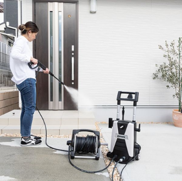 [特売] ZAOH 高圧洗浄機 ヴィットリオ Z4-755-20RNR 10m高圧ゴムホース+10m延長高圧ゴムホース標準付属 ホースリール付き