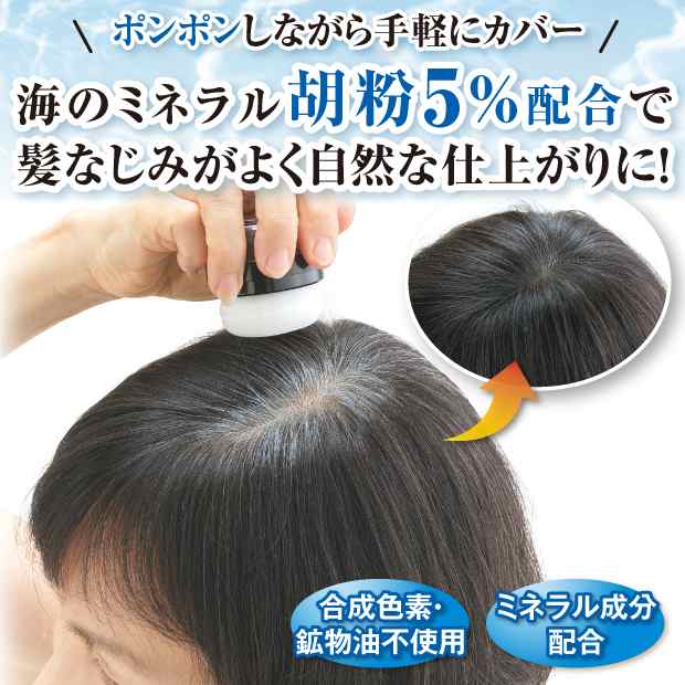 正規品 ヘアフォロー ブラック 増毛スプレー 3本セット 薄毛隠し 白髪