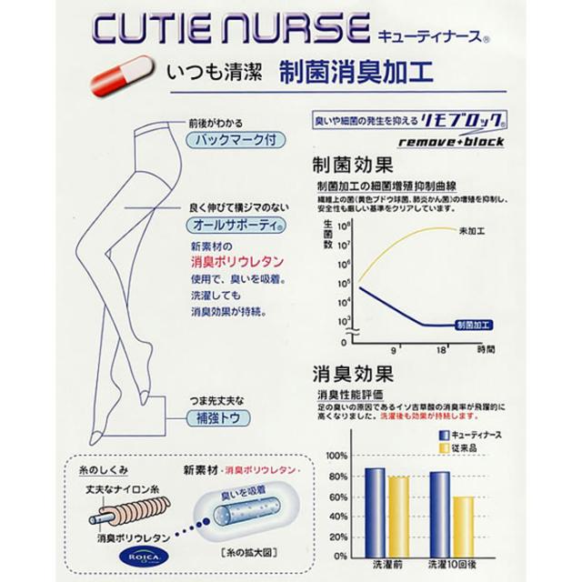 アツギ Cutienurse レディース 日本製 ナース さん 用 パンティ ストッキング M L L Ll 看護師 パンスト ゆうパケット25 の通販はau Pay マーケット 靴下専門店コポ Au Pay マーケット店