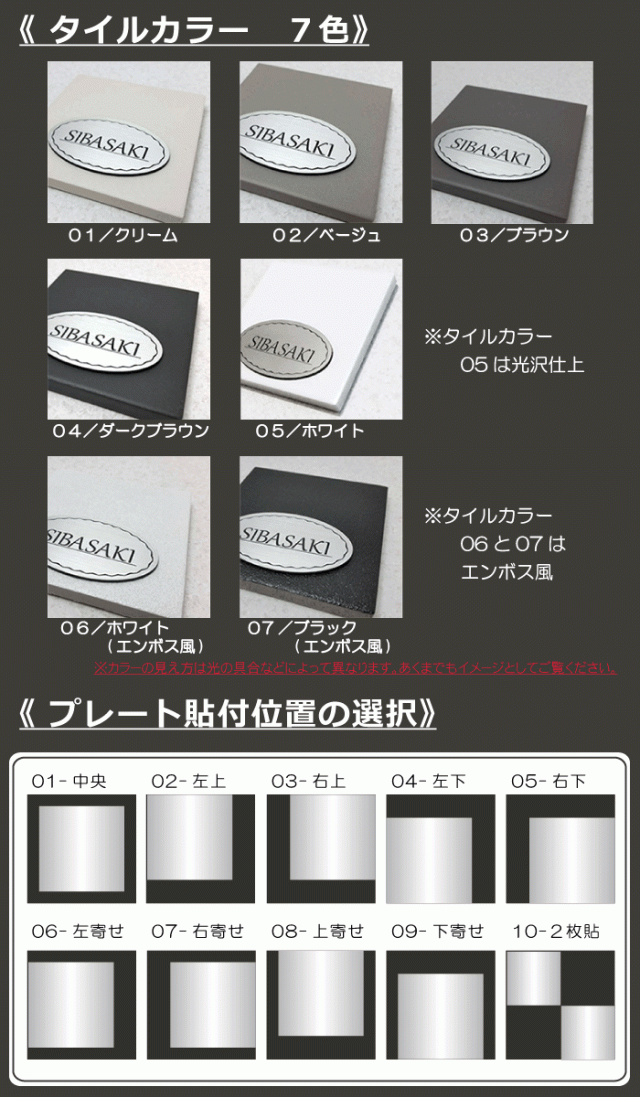 Diy表札 手作りキット タイル アクリル 表札 機能門柱 長方形 G 1621 長方形 オリジナル表札ネームプレート 二世帯 対応 ポイの通販はau Pay マーケット エクステリアg Style