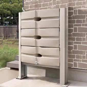 雨水タンク 節水 水不足対策 四国化成 【レインキーパー375 埋込式】 環境 エコ 水溜め 水やり 補助金 ウォーターガーデン 送料無料