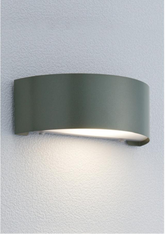 ユニソン（unison) エクステリア 屋外 照明 ライト 【PHOSY ポージィウォールライト UA0100222 アイビーグレー】  表札灯 門柱灯