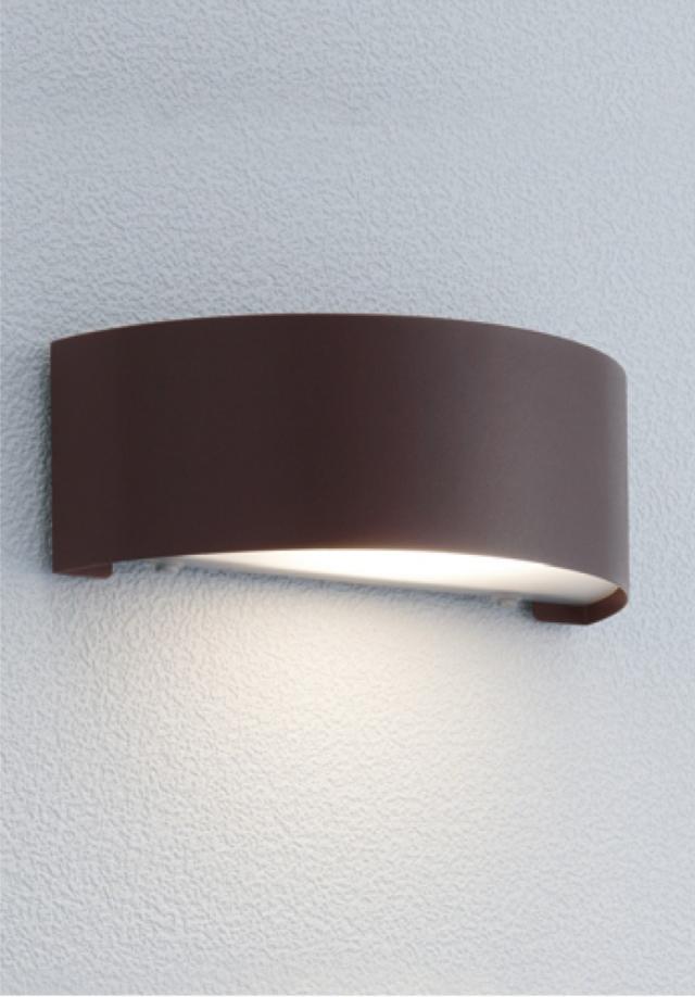 ユニソン（unison) エクステリア 屋外 照明 ライト 【PHOSY ポージィウォールライト UA0100252 ラスティブラウン】  表札灯 門柱灯