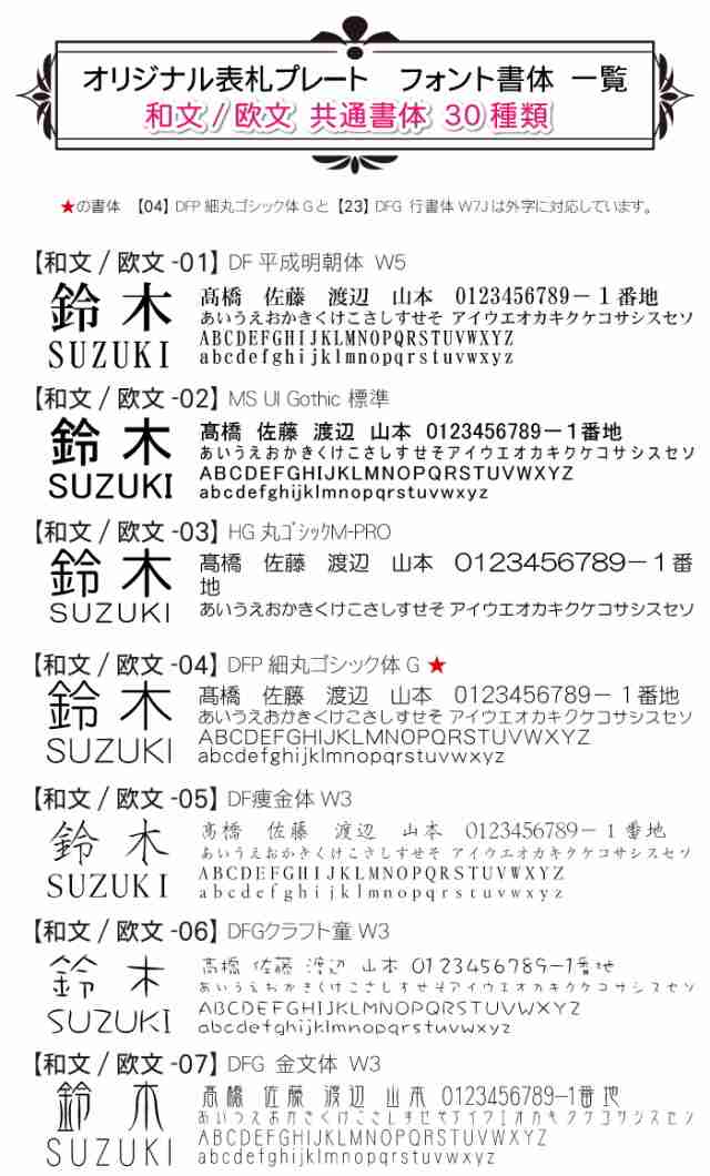    表札 アクリル   G-STYLE オリジナル表札  G-1625   ガラスアクリル表札×ステンレス調 黒   150mm×B4   機能門柱 機能ポール対応 - 14