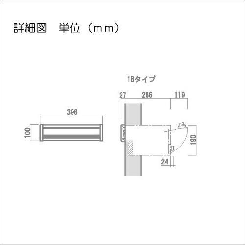 郵便ポスト オンリーワンクラブ 【アルミポスト ＫＦ1型 口金タイプ 1Ｂタイプ シルバー艶消し】 ダイヤル錠 口金ポスト 埋め込みポスト 郵便ポスト 郵便受け 送料無料の通販は