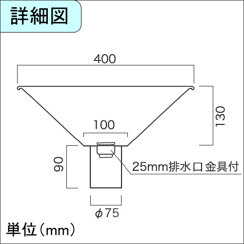 ガーデンパン 立水栓 オンリーワンクラブ 【ステンレスボウル（水受け）】 ガーデニング 庭まわり 水廻り  蛇口   送料無料_3