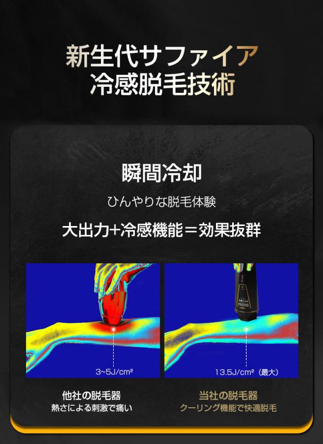 脱毛器 IPL光脱毛器 vio 99万回照射 冷却クーリング機能 美肌ケア