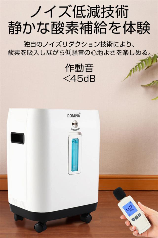 酸素濃縮器 酸素発生器 家庭用 10L大流量 90％高濃度 モレキュラーシーブ リモコン付き SOS機能