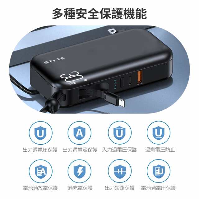 モバイルバッテリー 15000mAh 5台同時充電 スマホ充電器 QC3.0 モバイルバッテリー 15000mAh 5台同時充電 スマホ充電器 QC3.0