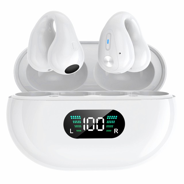 骨伝導イヤホン Bluetooth 5.3 ワイヤレスイヤホン 片耳/両耳