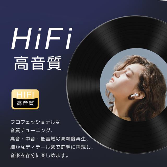 2026新製品 液晶付きイヤホン ワイヤレスイヤホン ヘッドセット 大画面搭載 タッチコントロール 操作簡単 TWS カナル型 クリア音声 外音取り込み ながら聴き イコライザー HiFi高音質 スマート 左右分離型 快適 落ちにくい 安定 防水防滴 【PL保険加入済み製品・安心】_10