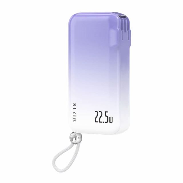 モバイルバッテリー 完全ケーブル不要型 10000mAh 37Wh 折畳 モバイルバッテリー 完全ケーブル不要型 10000mAh 37Wh 折畳