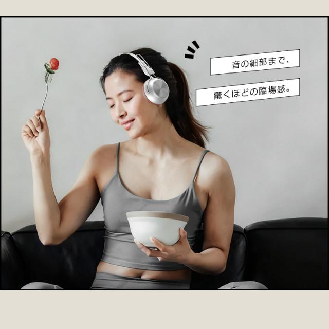 ワイヤレスヘッドホン イヤホン ヘッドセット レトロ Bluetooth6.0 ブルートゥースイヤホン 低遅延 ANC ENCノイキャン クリア通話 高い遮音性 高級感 オシャレ 重低音 ボタン操作 iPhone17 iOS/Android/Windows対応 【PL保険加入済み製品・安心】
