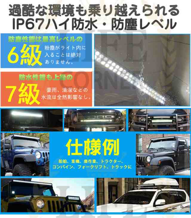 p3倍限定【翌日配達】1台 作業灯 12v 24v led 投光器 120W 広角 防水 ワーク ライト 車 アクセサリー ledライト スポットライト  バックの通販はau PAY マーケット - Life corner | au PAY マーケット－通販サイト