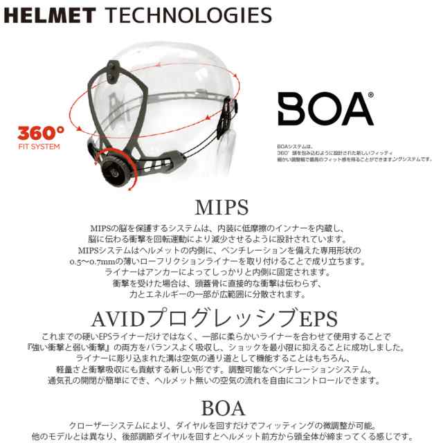 bolle (ボレー) ヘルメット INSTICT-MIPS 19-20 インスティンクト-ミップス マットブラックモス ボレー bolle 31755 31756