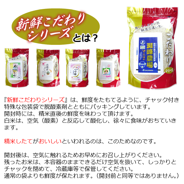 【特別栽培米】【令和7年産】【新鮮こだわり】【送料無料】【白米】　栗っこ　宮城県産　ひとめぼれ　２ｋｇ×５個　１０kg　 お取り寄せ　10キロ 　お米　無酸素　真空　栗原市　JA新みやぎ_2